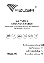 Предварительный просмотр 1 страницы Azusa URZ3397 User Manual