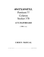 AZZA 694TX User Manual preview