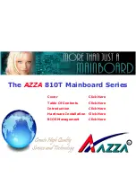 Предварительный просмотр 1 страницы AZZA 8102T User Manual