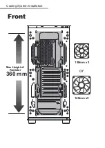 Предварительный просмотр 7 страницы AZZA Celesta 340 User Manual