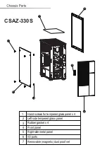 Предварительный просмотр 6 страницы AZZA IRIS 330 User Manual