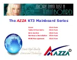 AZZA KT3 Series User Manual предпросмотр