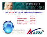 Preview for 1 page of AZZA KT33-BV Manual