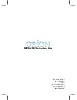 Preview for 2 page of AZZA Orion CSAZ-201 EVO User Manual