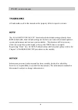 Preview for 3 page of AZZA PT-5IT Operation Manual