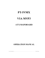 Предварительный просмотр 1 страницы AZZA PT-5VMX Operation Manual