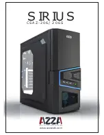 AZZA SIRIUS CSAZ-206 User Manual предпросмотр