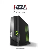 AZZA Z CSAZ-103 User Manual предпросмотр