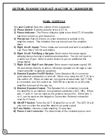 Предварительный просмотр 4 страницы B-52 ACT18 Instruction Manual