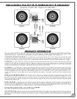 Предварительный просмотр 7 страницы B-52 ACT18 Instruction Manual