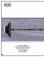 Предварительный просмотр 8 страницы B-52 ACT18 Instruction Manual