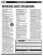 Предварительный просмотр 4 страницы B-52 ACTPRO12M Instruction Manual