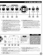 Предварительный просмотр 5 страницы B-52 AT-112 Instruction Manual