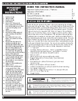 Preview for 2 page of B-52 LS-100 Instruction And User'S Manual