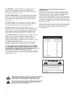 Preview for 4 page of B-52 Matrix 1500 Instruction Manual