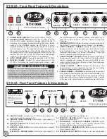 Preview for 4 page of B-52 ST-100A Instruction Manual