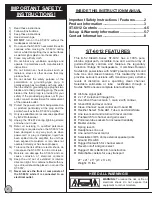 Preview for 2 page of B-52 ST-6012 Instruction Manual