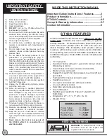 Предварительный просмотр 2 страницы B-52 ST-60A Instruction Manual