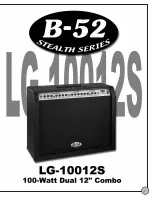 B-52 Stealth LG-10012S Manual preview