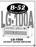 B-52 Stealth LG-100A Instruction Manual preview