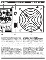 Предварительный просмотр 11 страницы B-52 US-5000 Owner'S Manual