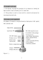 Preview for 3 page of B.A. International BA-OPTIMA 10 Instructions For Use Manual