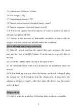 Preview for 5 page of B.A. International BA-OPTIMA 10 Instructions For Use Manual