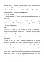 Preview for 11 page of B.A. International BA-OPTIMA 10 Instructions For Use Manual