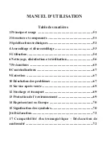 Preview for 52 page of B.A. International BA-OPTIMA 10 Instructions For Use Manual