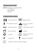 Preview for 72 page of B.A. International BA-OPTIMA 10 Instructions For Use Manual