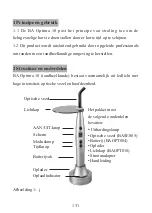 Preview for 133 page of B.A. International BA-OPTIMA 10 Instructions For Use Manual