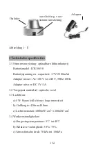 Preview for 134 page of B.A. International BA-OPTIMA 10 Instructions For Use Manual