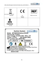 Предварительный просмотр 96 страницы B.A. International Optima EOS350 Instructions For Use And Installation