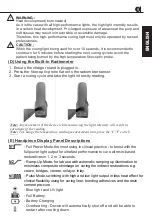 Предварительный просмотр 9 страницы B.A. International Ultimate BASE280 Instructions For Use Manual