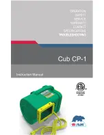 Preview for 1 page of B-Air Cub CP-1 Instruction Manual