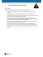 Preview for 4 page of B-ALU Extern 180 Instructions For Installation And Use Manual