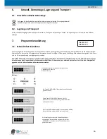 Preview for 17 page of B-ALU Extern 180 Instructions For Installation And Use Manual