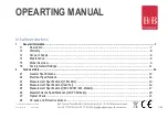 Preview for 3 page of B+B Sensors 1M Operating Manual