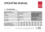 Preview for 11 page of B+B Sensors 1M Operating Manual