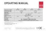 Preview for 18 page of B+B Sensors 1M Operating Manual