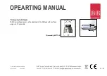 Preview for 49 page of B+B Sensors 1M Operating Manual