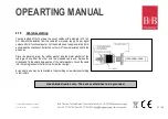 Preview for 54 page of B+B Sensors 1M Operating Manual