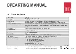 Предварительный просмотр 14 страницы B+B Sensors DM-Compact Series Operating Manual