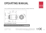 Предварительный просмотр 38 страницы B+B Sensors DM-Compact Series Operating Manual