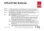 Предварительный просмотр 72 страницы B+B Sensors DM-Compact Series Operating Manual