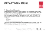 Предварительный просмотр 81 страницы B+B Sensors DM-Compact Series Operating Manual