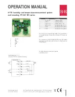 Предварительный просмотр 3 страницы B+B Sensors FF-GLT-10V-TE0 Operation Manual