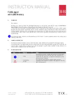 Preview for 3 page of B+B Sensors FieldLogger Instruction Manual