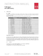 Preview for 6 page of B+B Sensors FieldLogger Instruction Manual