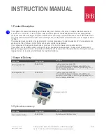 Preview for 7 page of B+B Sensors LogBox AA IP65 Instruction Manual